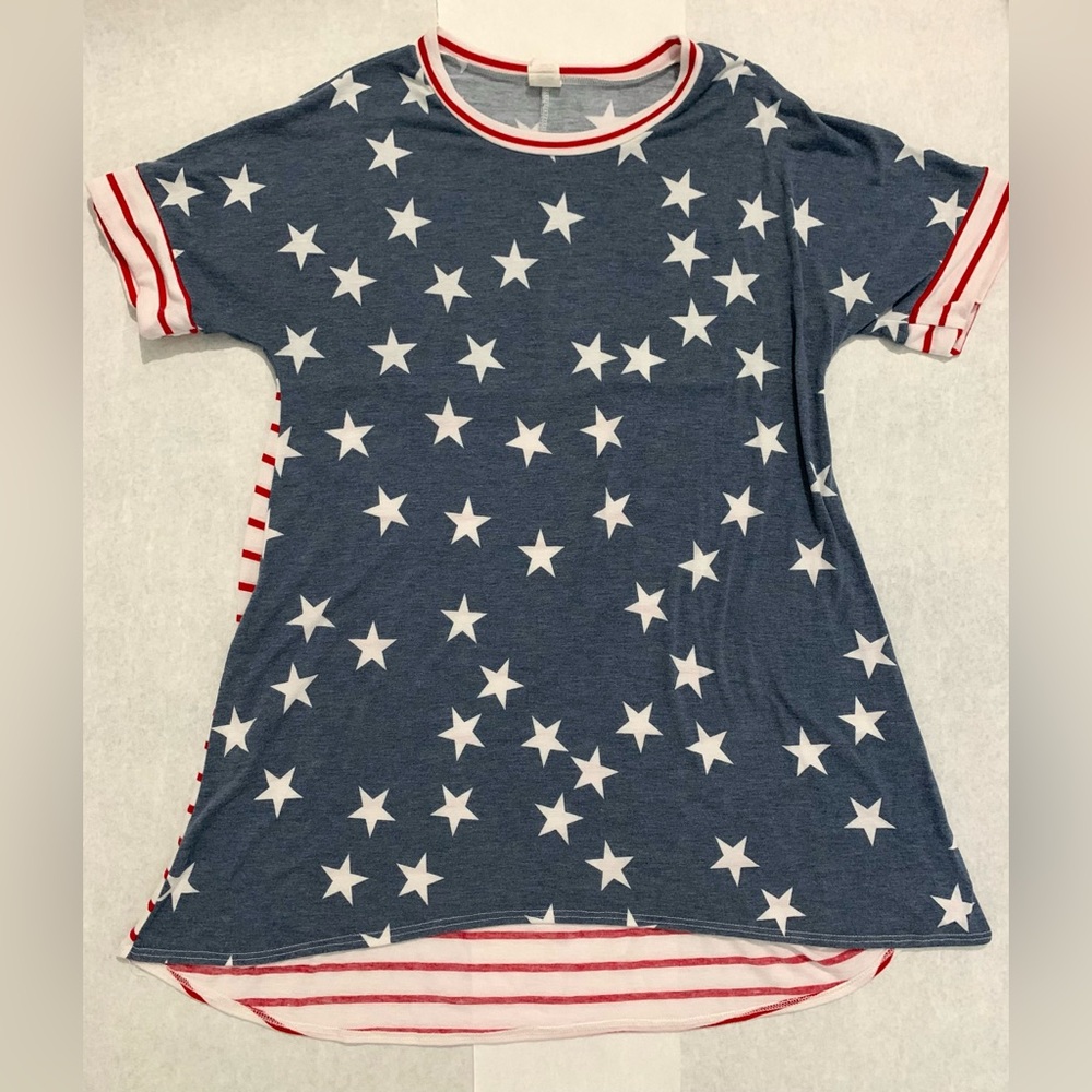 Tunic American Flag Top